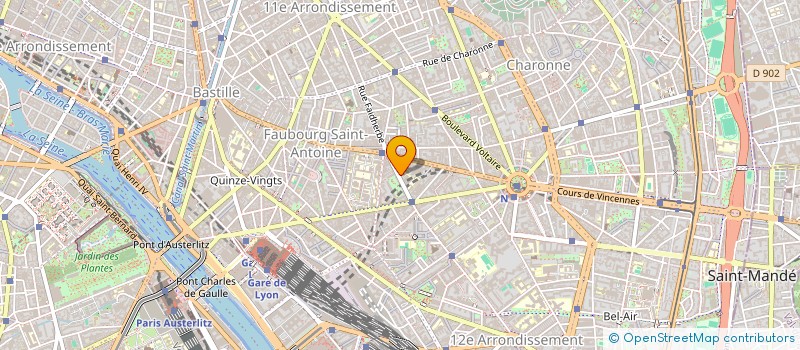 localisation de l'entreprise MONSIEUR EDOUARD DEPOILLY  PARIS