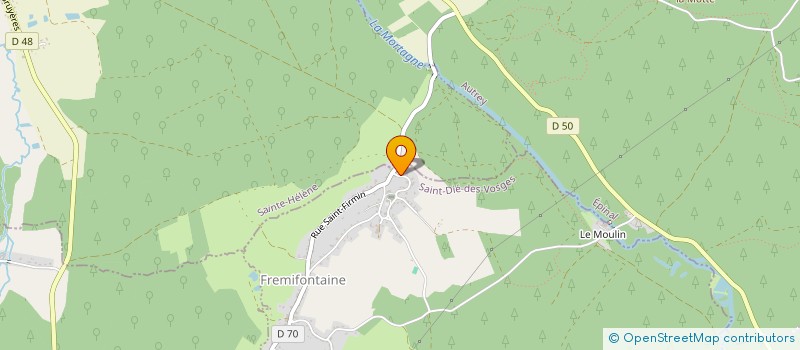 localisation de l'entreprise MONSIEUR EDOUARD DEROZIERE  MEMENIL