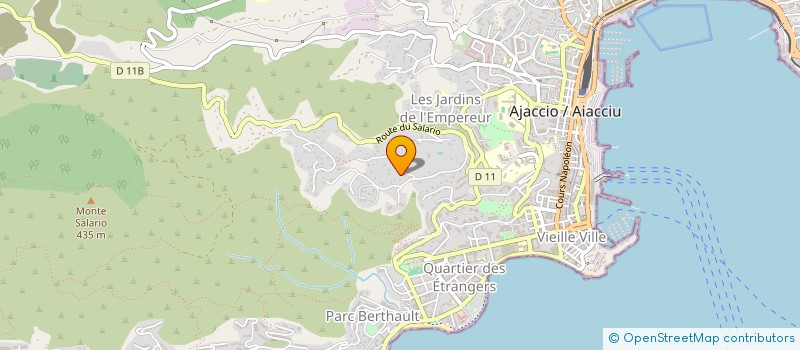 localisation de l'entreprise MONSIEUR EDOUARD DESBOIS à AJACCIO
