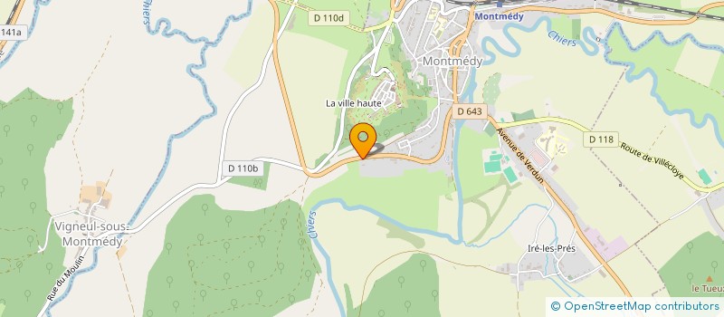 localisation de l'entreprise MONSIEUR EDOUARD DI GIUSTO à MONTMEDY