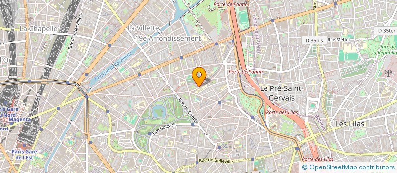 localisation de l'entreprise MONSIEUR EDOUARD DUCHESNE  PARIS