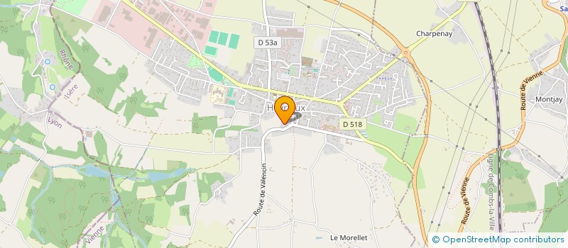 localisation de l'entreprise MONSIEUR EDOUARD DUHAZE  HEYRIEUX