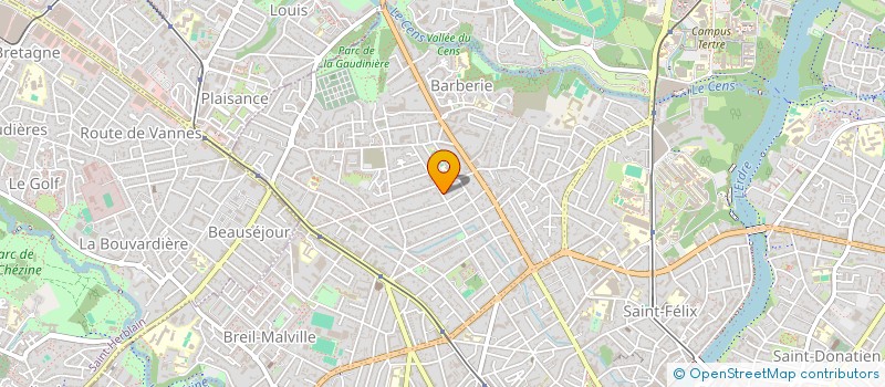 localisation de l'entreprise MONSIEUR EDOUARD DUMAY  NANTES