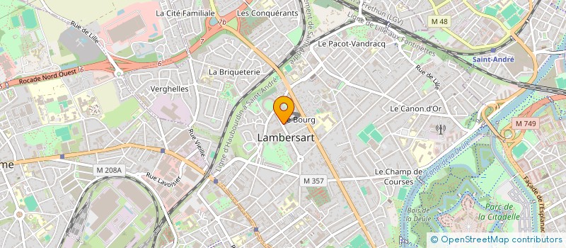 localisation de l'entreprise MONSIEUR EDOUARD DUPARC à LAMBERSART
