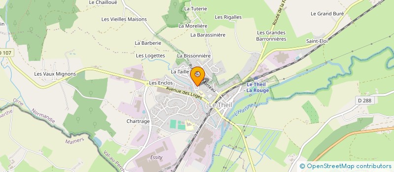 localisation de l'entreprise MONSIEUR EDOUARD DUVAL à VAL-AU-PERCHE