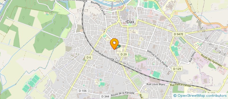 localisation de l'entreprise MONSIEUR EDOUARD DZBANUSZEK à DAX