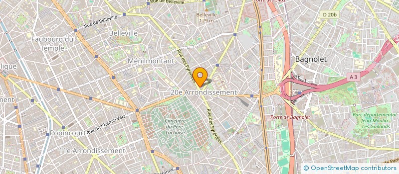 localisation de l'entreprise MONSIEUR EDOUARD FABRICE COULIBALY  PARIS