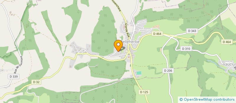 localisation de l'entreprise MONSIEUR EDOUARD FAIVRE  BRETONVILLERS