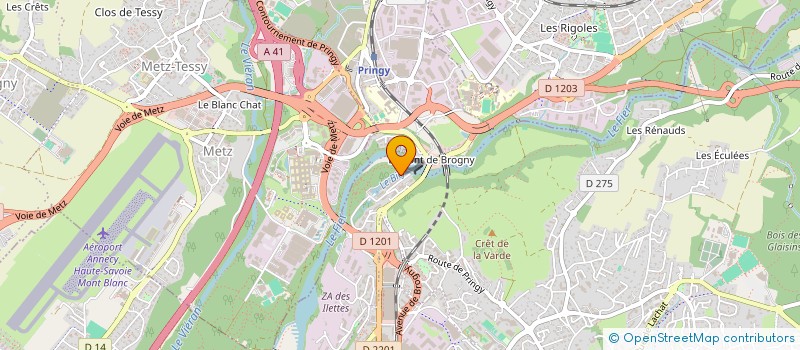 localisation de l'entreprise MONSIEUR EDOUARD FAVRE-FELIX  SILLINGY