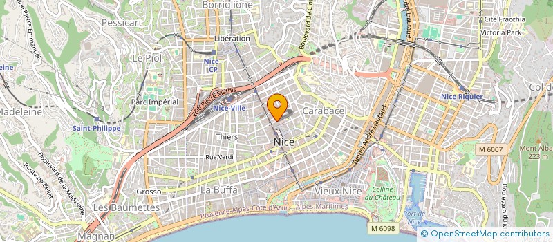 localisation de l'entreprise MONSIEUR EDOUARD FEVRIER à NICE