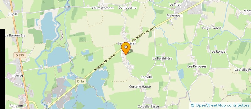 localisation de l'entreprise MONSIEUR EDOUARD FLOUR  FOISSIAT