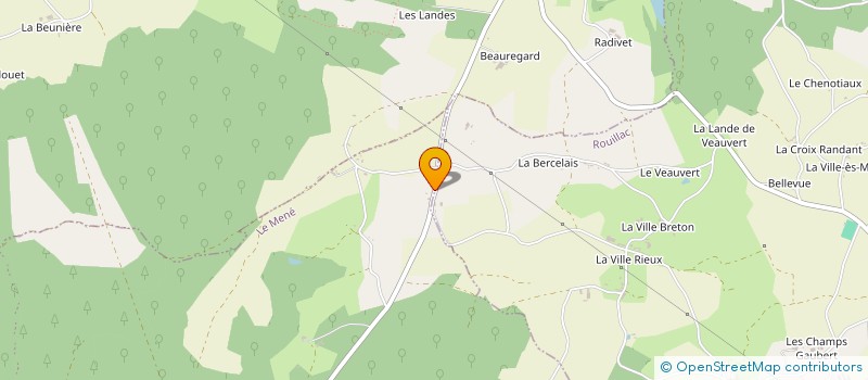 localisation de l'entreprise MONSIEUR EDOUARD FOURCADE à LE MENE