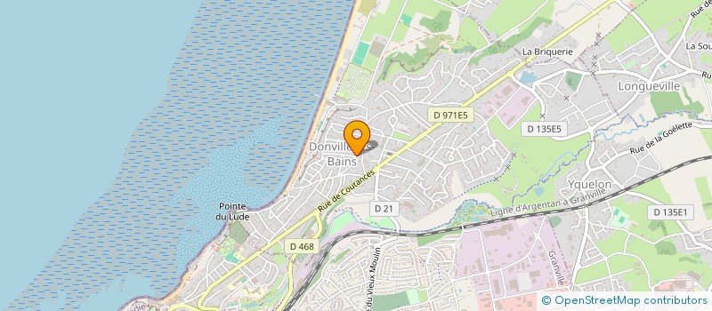 localisation de l'entreprise MONSIEUR EDOUARD FOURNERIE  DONVILLE-LES-BAINS