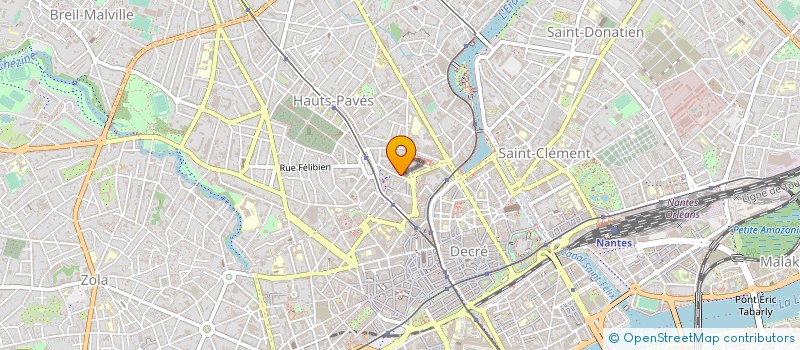 localisation de l'entreprise MONSIEUR EDOUARD FRAIR à NANTES