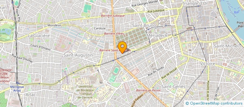 localisation de l'entreprise MONSIEUR EDOUARD FRANCOIS  BORDEAUX