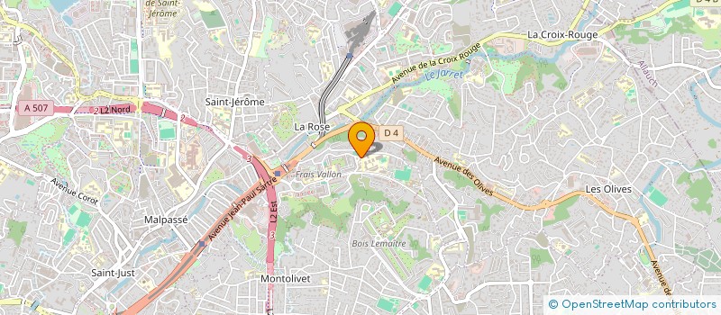 localisation de l'entreprise MONSIEUR EDOUARD-FRANCOIS GOMEZ  MARSEILLE