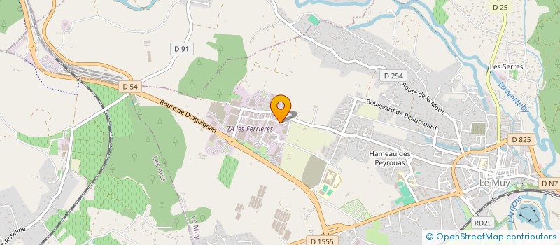 localisation de l'entreprise MONSIEUR EDOUARD FREITAS VIEIRA  LE MUY