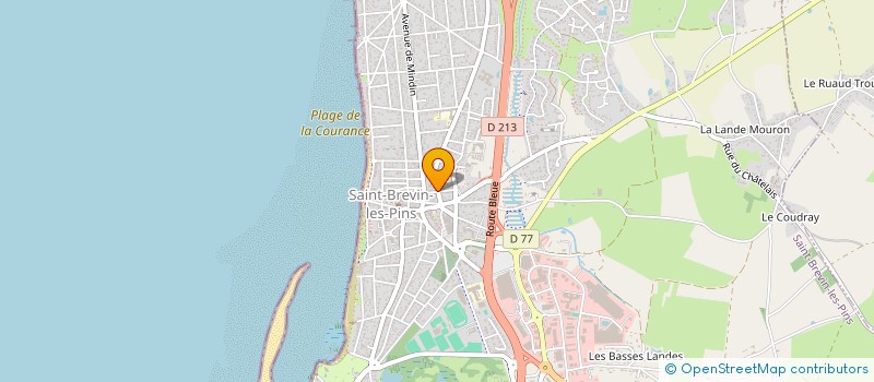localisation de l'entreprise MONSIEUR EDOUARD FRENCH à SAINT-BREVIN-LES-PINS