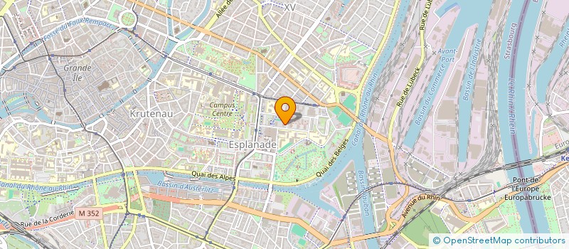 localisation de l'entreprise MONSIEUR EDOUARD FREYTHER  STRASBOURG