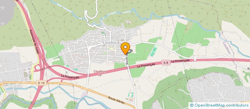 localisation de l'entreprise MONSIEUR EDOUARD GALLAND  COUDOUX