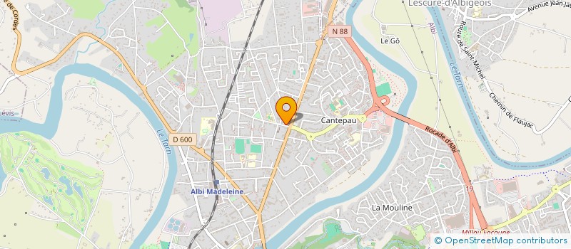 localisation de l'entreprise MONSIEUR EDOUARD GALSTIAN à ALBI