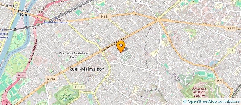 localisation de l'entreprise MONSIEUR EDOUARD GASTE à RUEIL-MALMAISON