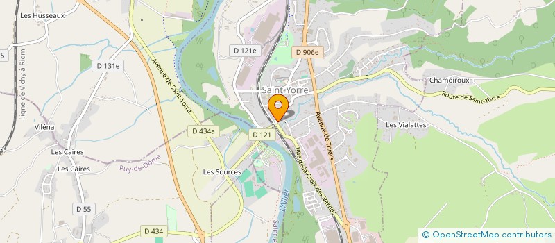 localisation de l'entreprise MONSIEUR EDOUARD GATIGNOL  SAINT-YORRE