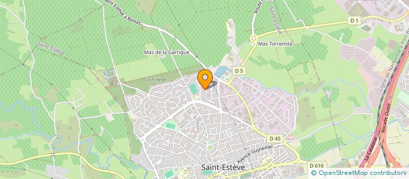 localisation de l'entreprise MONSIEUR EDOUARD GEBHART à SAINT-ESTEVE
