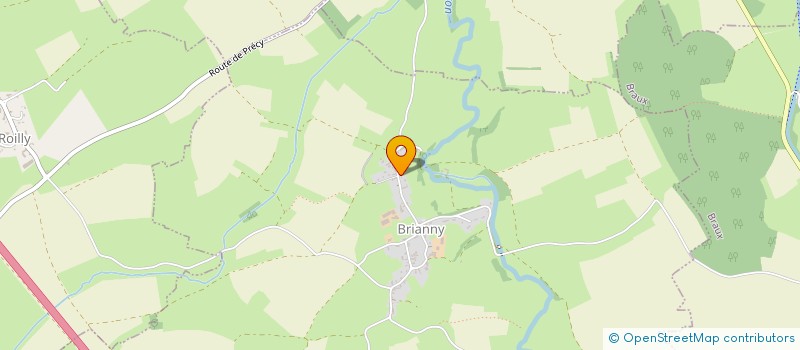 localisation de l'entreprise MONSIEUR EDOUARD GELEY  BRIANNY