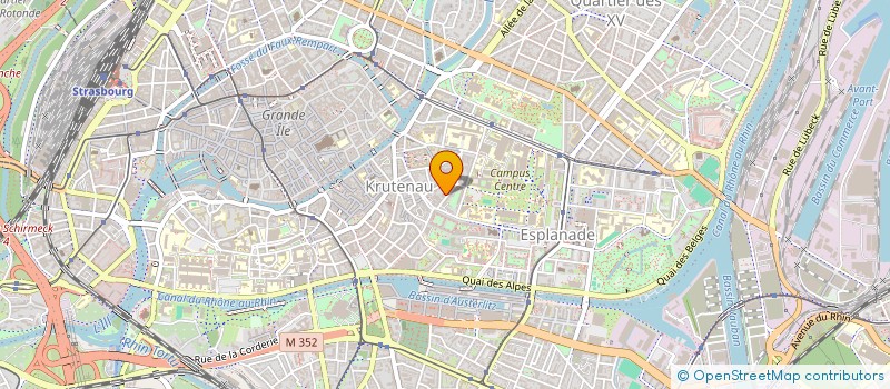 localisation de l'entreprise MONSIEUR EDOUARD GEULIN  STRASBOURG