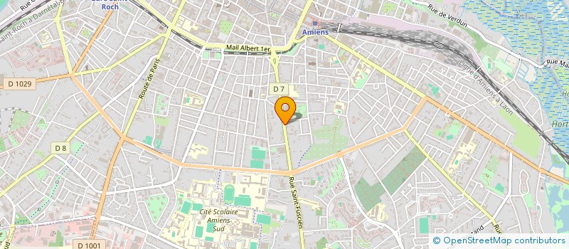 localisation de l'entreprise MONSIEUR EDOUARD GIROD  AMIENS