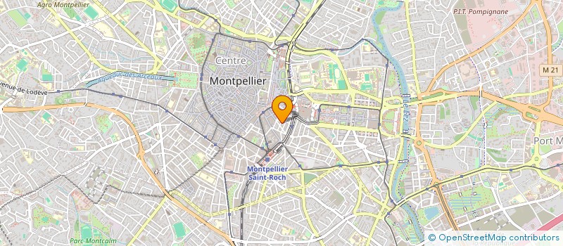 localisation de l'entreprise MONSIEUR EDOUARD GIUDICELLI à MONTPELLIER