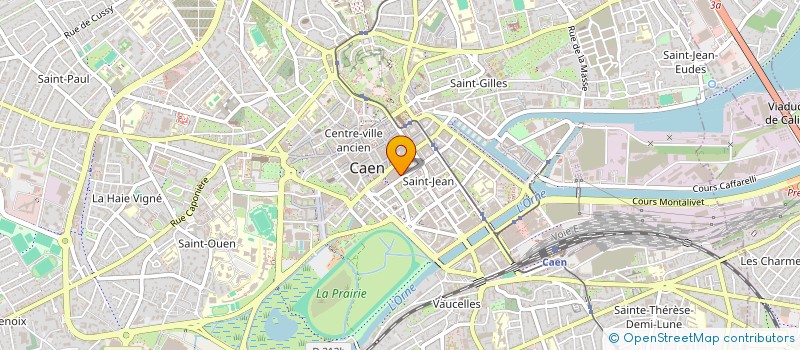 localisation de l'entreprise MONSIEUR EDOUARD GLINEL à CAEN