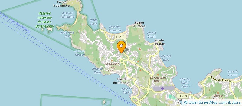 localisation de l'entreprise MONSIEUR EDOUARD GODARD à SAINT-BARTHELEMY