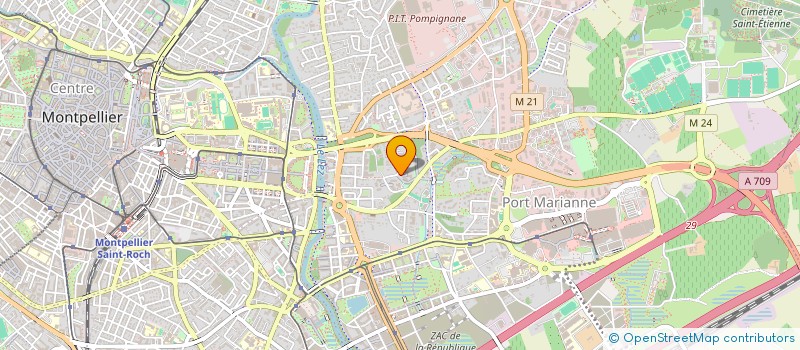 localisation de l'entreprise MONSIEUR EDOUARD GOUTEYRON à MONTPELLIER
