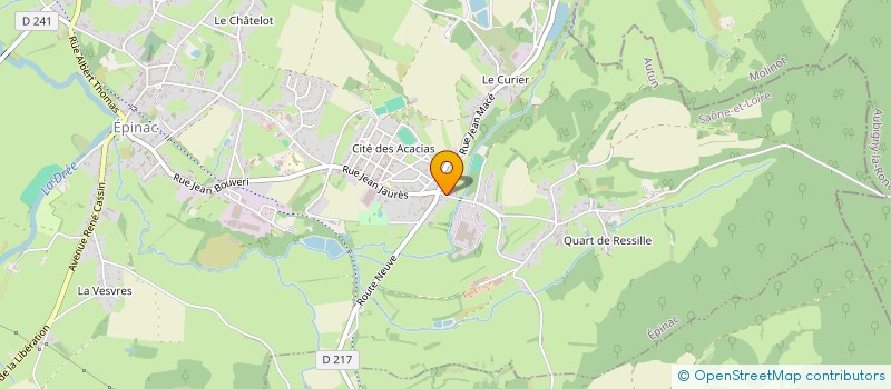 localisation de l'entreprise MONSIEUR EDOUARD GROSBOIS à EPINAC