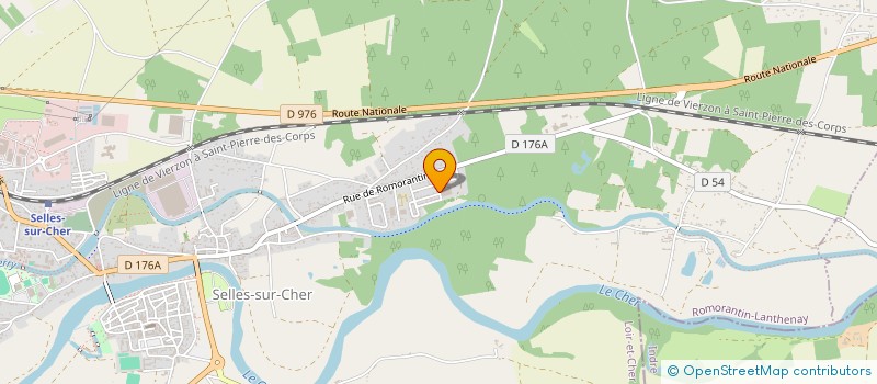 localisation de l'entreprise MONSIEUR EDOUARD GUIGNARD  GIEVRES