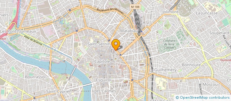 localisation de l'entreprise MONSIEUR EDOUARD GUIOUNET à TOULOUSE
