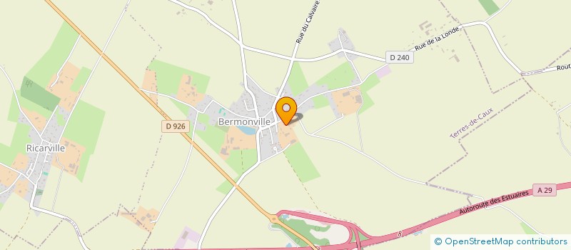 localisation de l'entreprise MONSIEUR EDOUARD HANGARD  TERRES-DE-CAUX