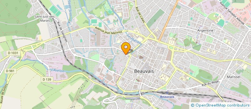 localisation de l'entreprise MONSIEUR EDOUARD HARRIS  BERCK