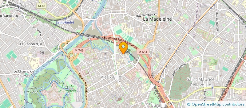 localisation de l'entreprise MONSIEUR EDOUARD HOFFMANN à LILLE