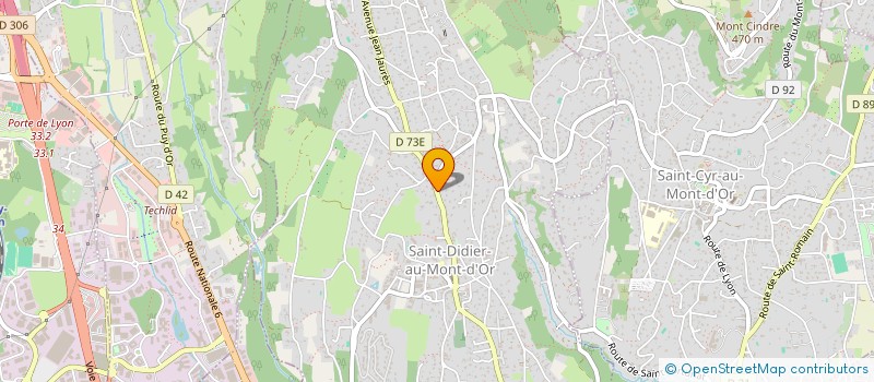 localisation de l'entreprise MONSIEUR EDOUARD HOMASSEL à SAINT-DIDIER-AU-MONT-D'OR