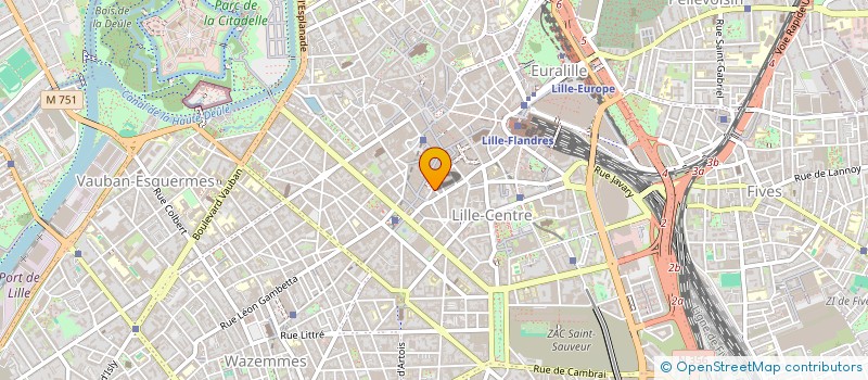 localisation de l'entreprise MONSIEUR EDOUARD HOURDIN à LILLE