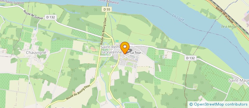 localisation de l'entreprise MONSIEUR EDOUARD IWANIEC à LES GARENNES SUR LOIRE