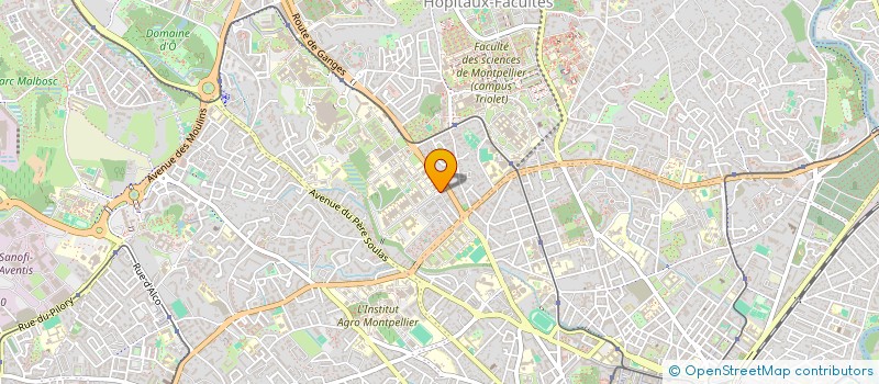 localisation de l'entreprise MONSIEUR EDOUARD JANCIC à MONTPELLIER