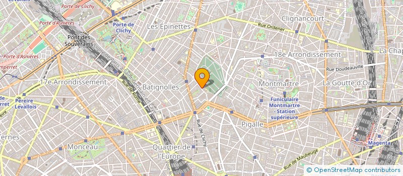 localisation de l'entreprise MONSIEUR EDOUARD JULLIEN  PARIS