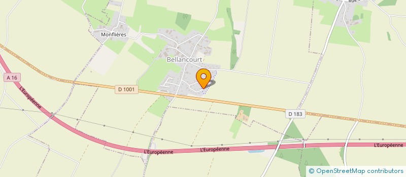 localisation de l'entreprise MONSIEUR EDOUARD JUSTICE  CANCHY