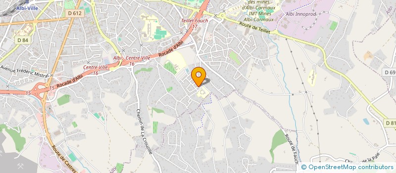 localisation de l'entreprise MONSIEUR EDOUARD KARDANOV à ALBI