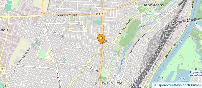 localisation de l'entreprise MONSIEUR EDOUARD KIEFFER à ATHIS MONS