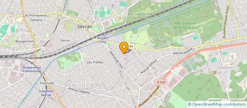 localisation de l'entreprise MONSIEUR EDOUARD KIRICHIAN à SEVRAN